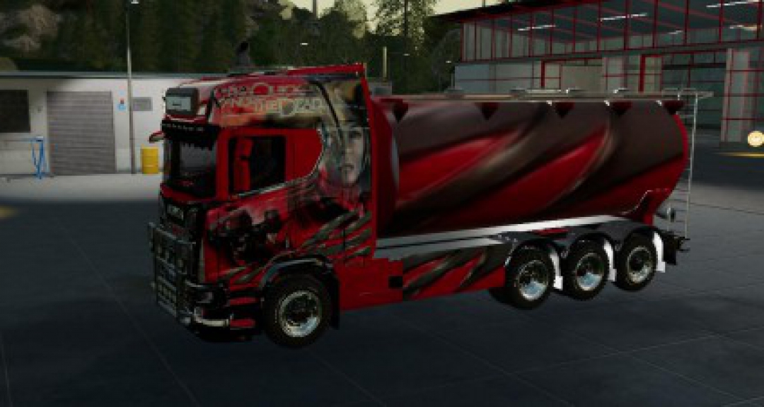 Scania Bulk and trailer v1.0