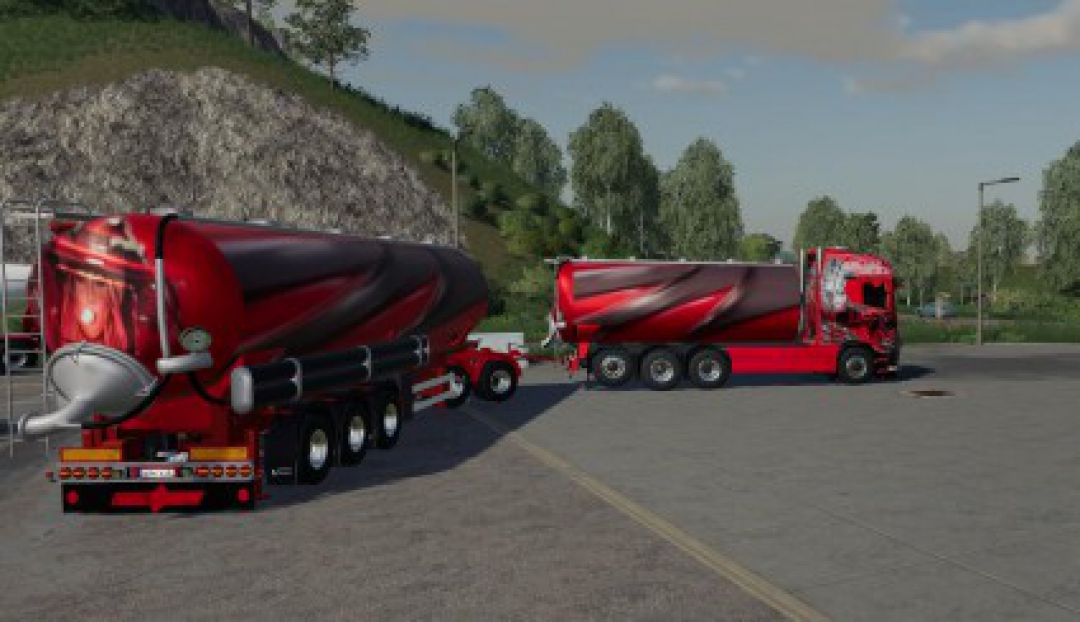 Scania Bulk and trailer v1.0