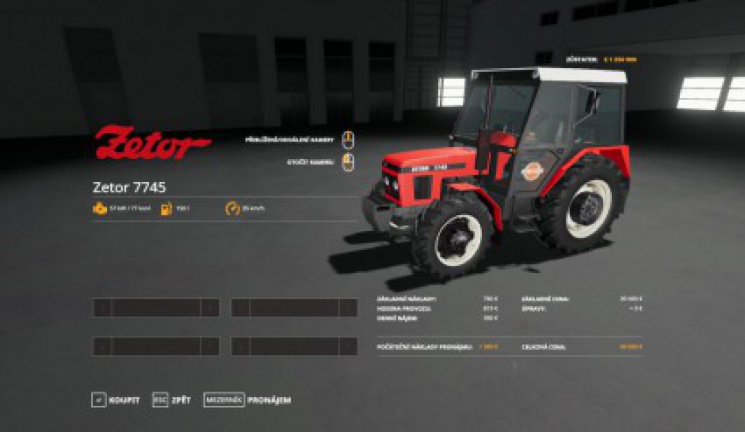 Zetor 7745 v1.0.0.0