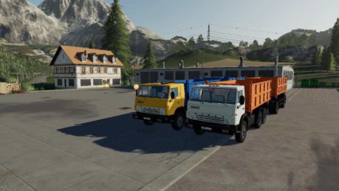 KAMAZ 55102 & NEFAZ 8560 v1.2