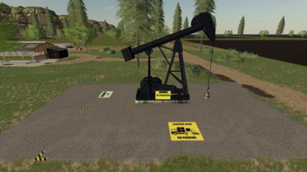 FS19 CRUDE OIL PUMP v1.2