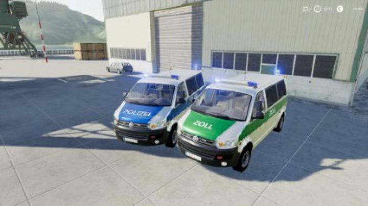 Trending mods today: VW T5 police and customs v1.0.0.0