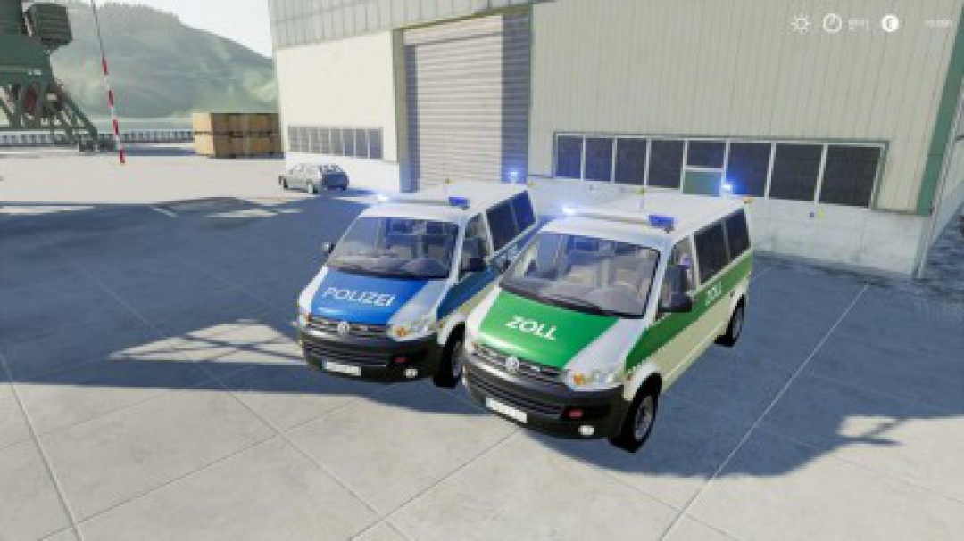 VW T5 police and customs v1.0.0.0