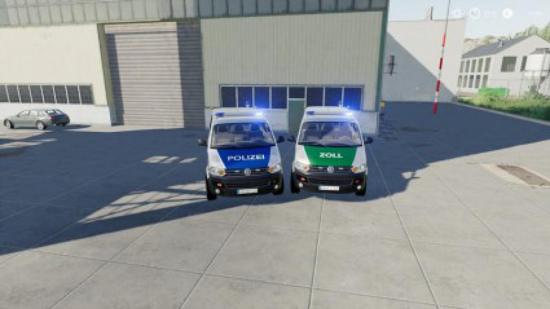 VW T5 police and customs v1.0.0.0