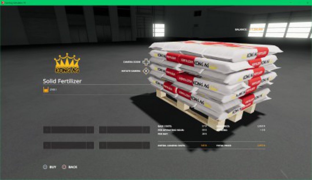 Kong Ag Fertilizer Pallet v1.0.0.2