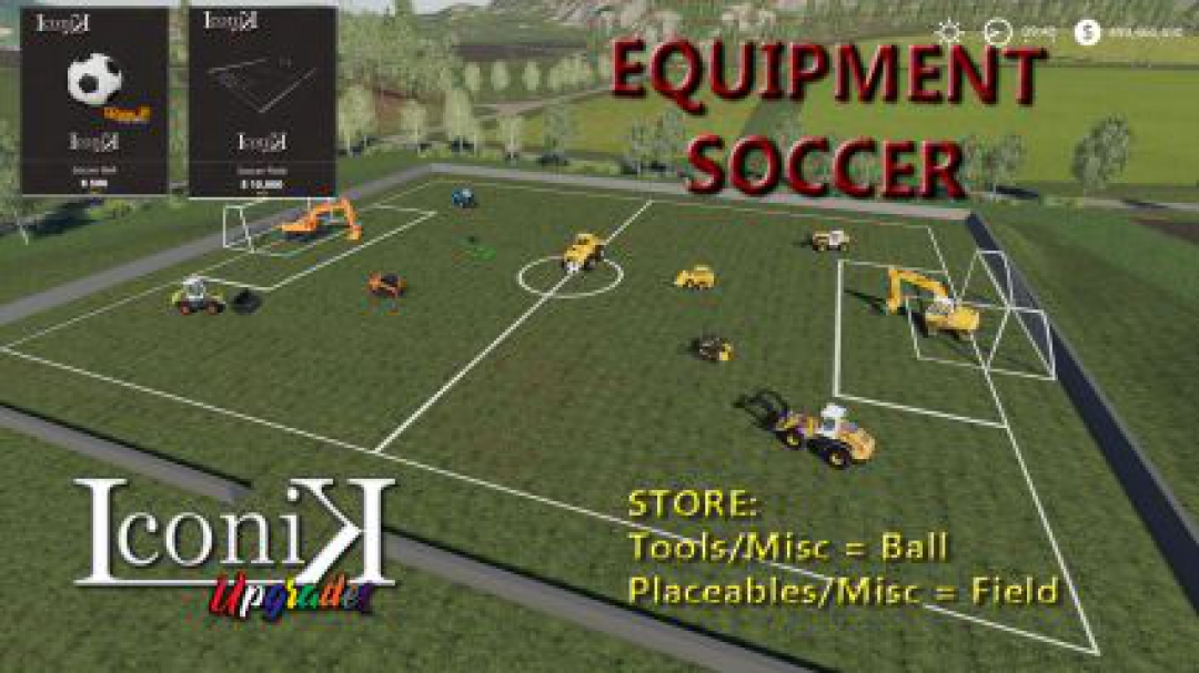 Iconik Soccer Set