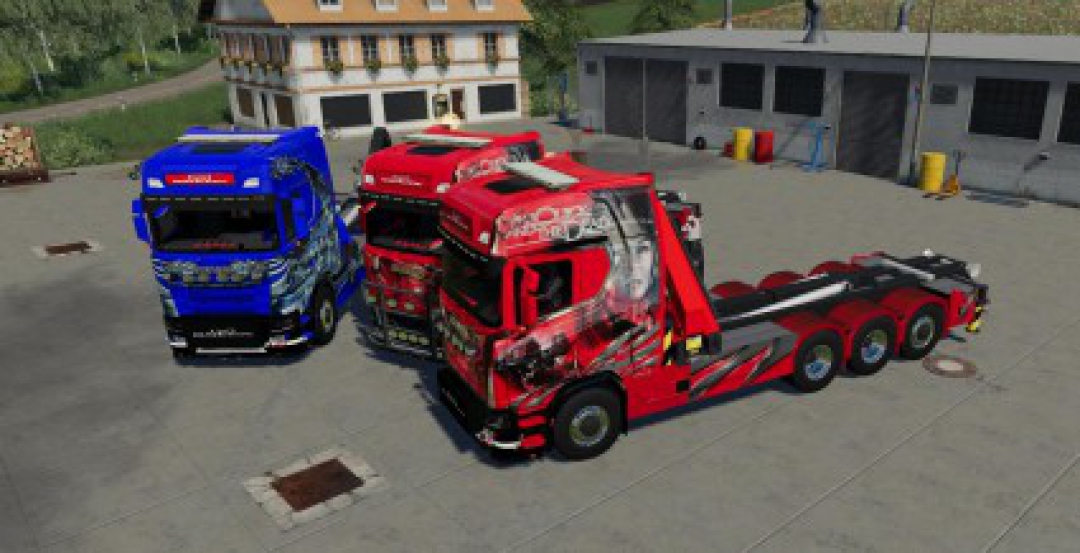 Scania NG HKL and crane v1.0