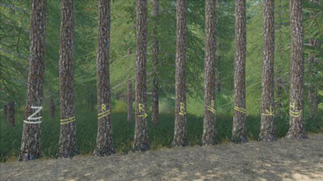 Placeable skidtrail trees v1.0.0.0