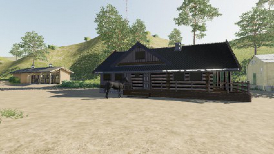 FS19 LogCabinHouse beta