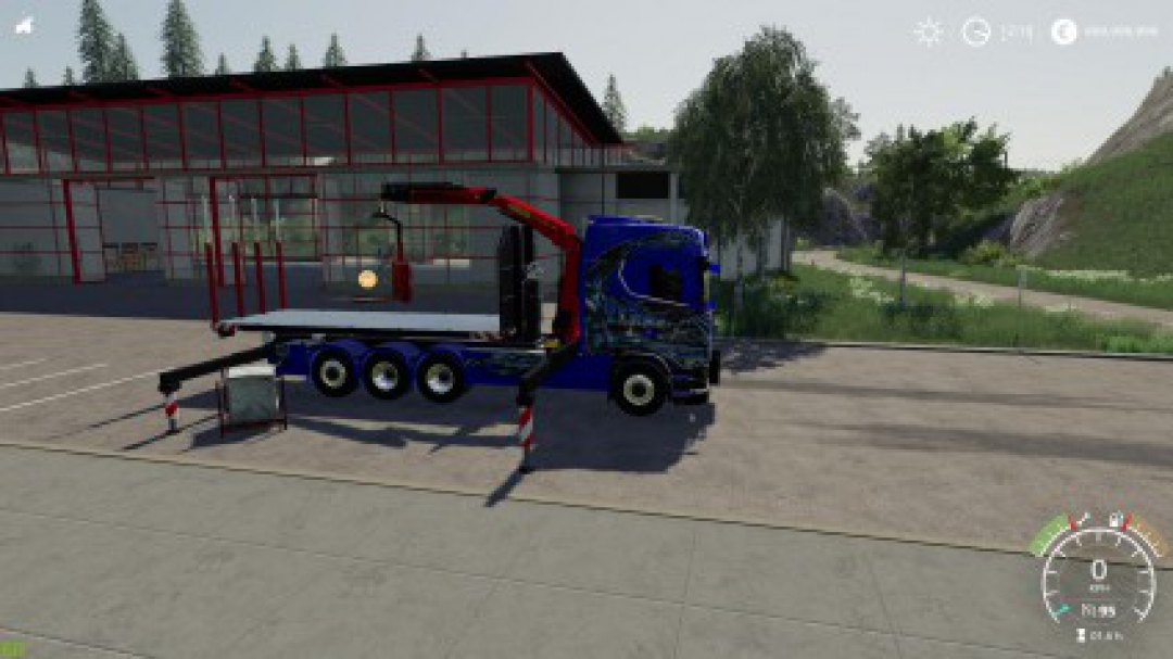 SCANIA NG HKL AND CRANE v1.1