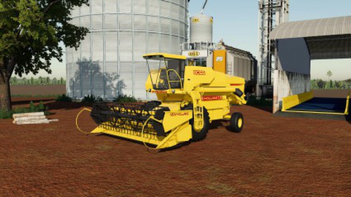 New Holland 8055 + Cutters v1.0 category: Combines