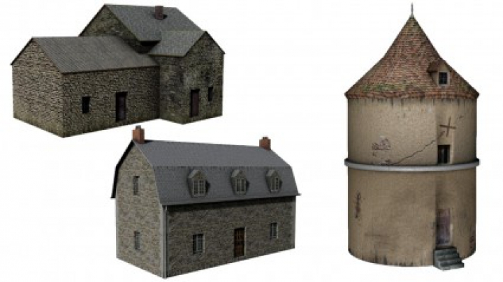 Trending mods today: Maison et pigeonnier (3d mapping) v1.0