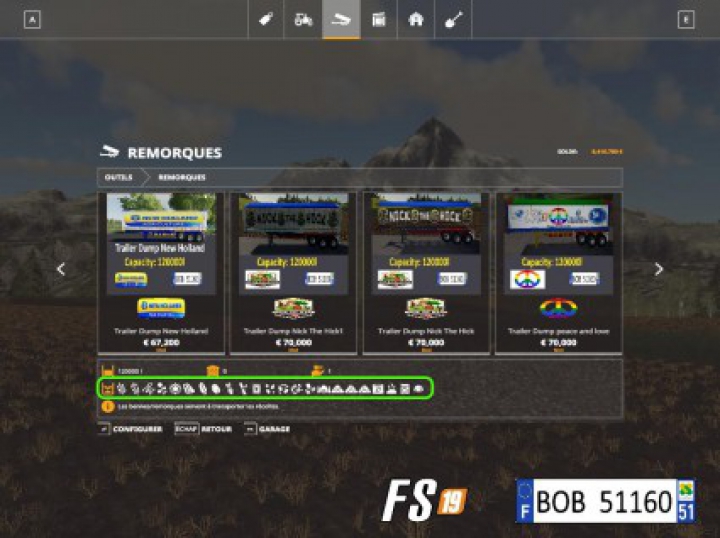 Trending mods today: Pack2 2 x Trailers Dump By BOB51160 v2.0
