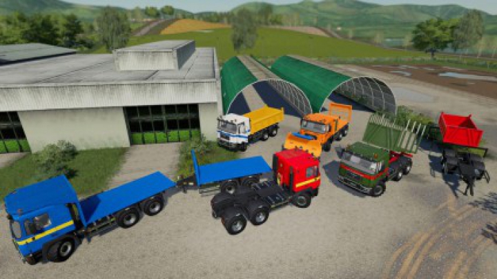 fs19-mods,  MAN 33 414 6x6 Pack v1.0.0.0