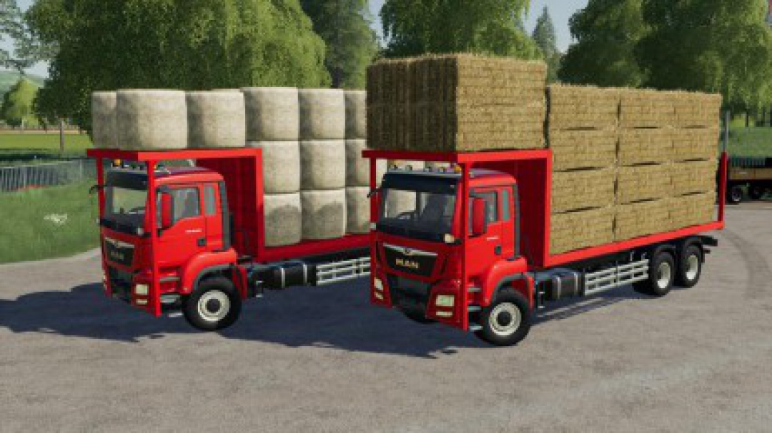 MAN TGS 18.500 Bale Transport AutoLoad v1.0.0.0