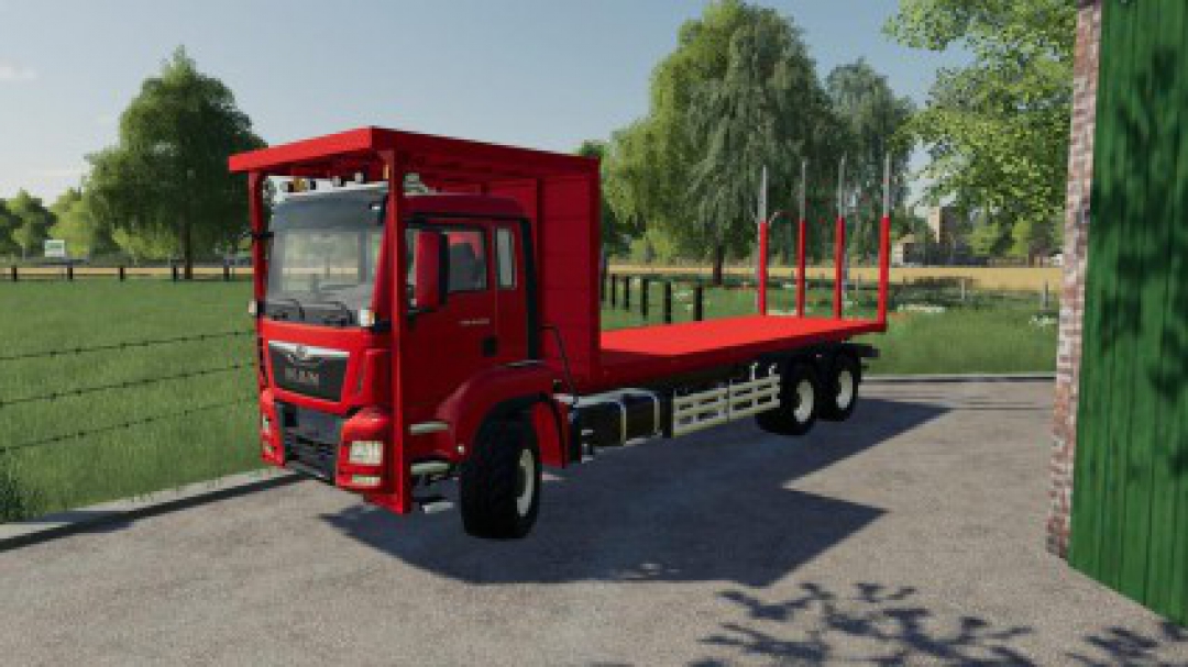 MAN TGS 18.500 Bale Transport AutoLoad v1.0.0.0