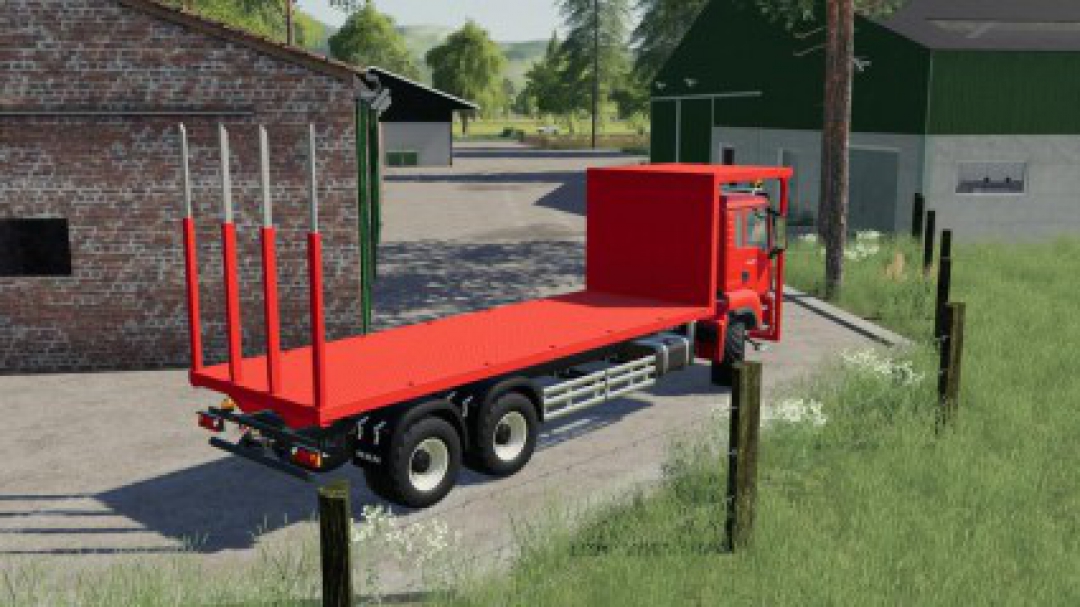 MAN TGS 18.500 Bale Transport AutoLoad v1.0.0.0