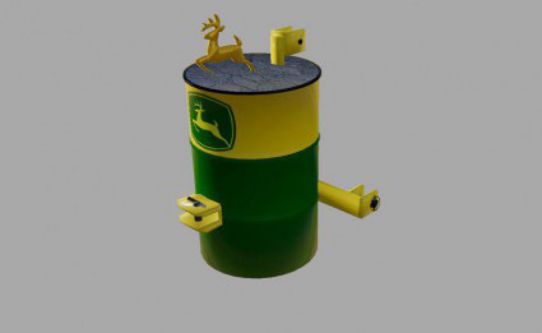 John Deere Barrel Weight 750kg v1.0