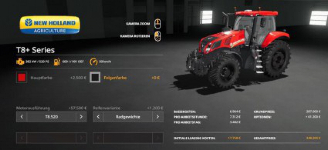 New Holland T8+ Series v1.0.0.0