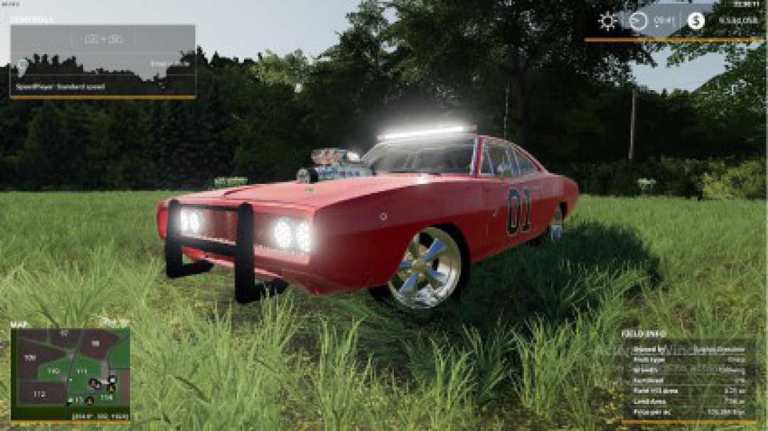 FS19 1970 Charger General Lee v2.0