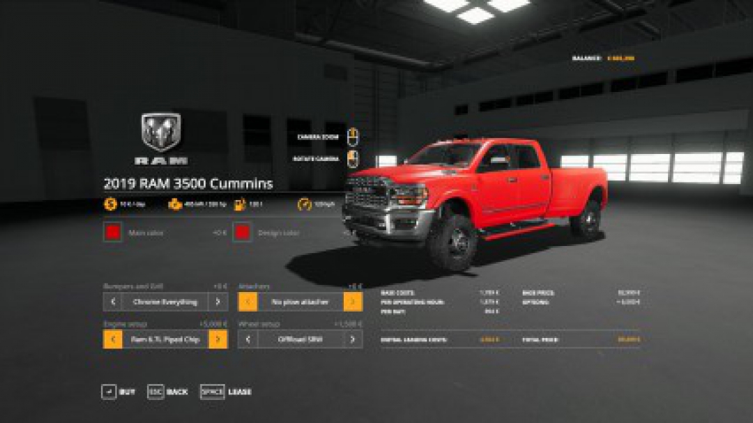 DODGE RAM 3500 DRW/SRW REVISED v3.1.1