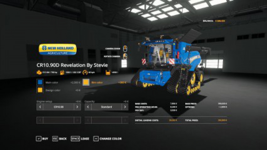 New Holland CR10.90 Harvesters v1.0