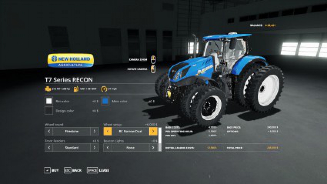 New Holland T7 RECON v1.0