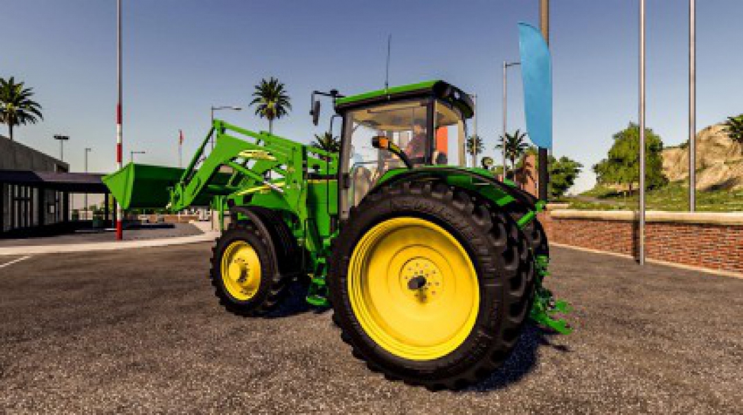 John Deere 8030 843 loader v1.0