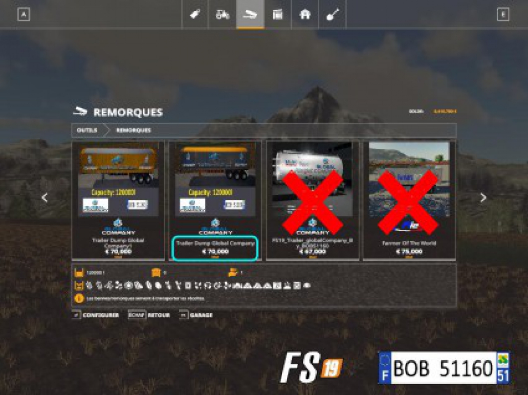 Pack 2 Trailers Dump By BOB51160 v2.0