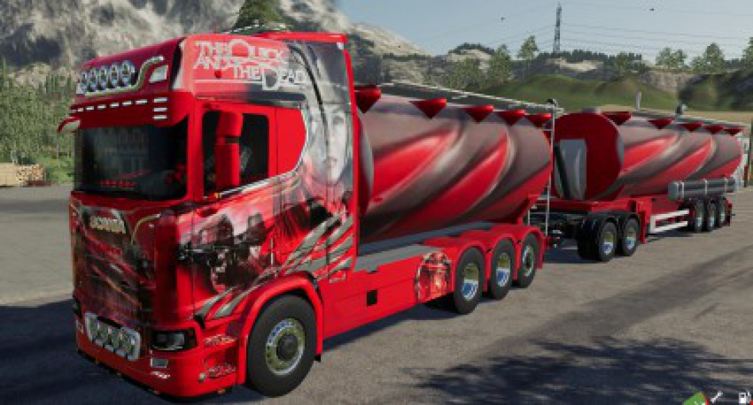 Scania NG Bulk and trailer v1.1