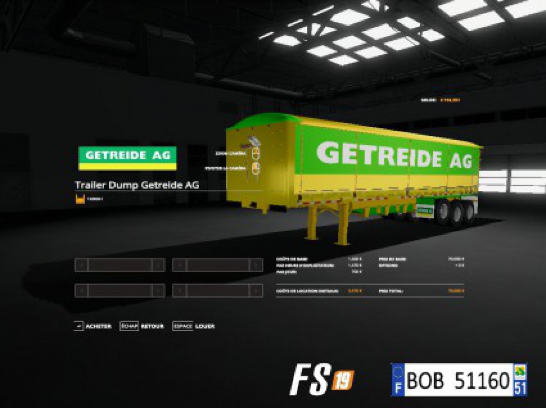 Pack 4 Trailers Dump By BOB51160 v2.0