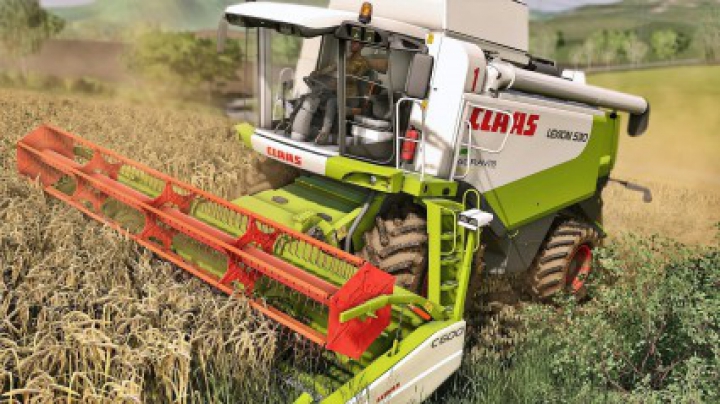 Claas Lexion 500 Serie v1.0.0.0 category: Combines