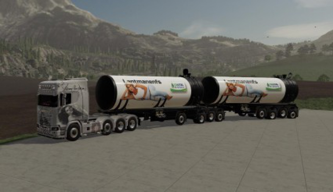 Fliegl Semi Roadtrain Biogas Trailer v1.5