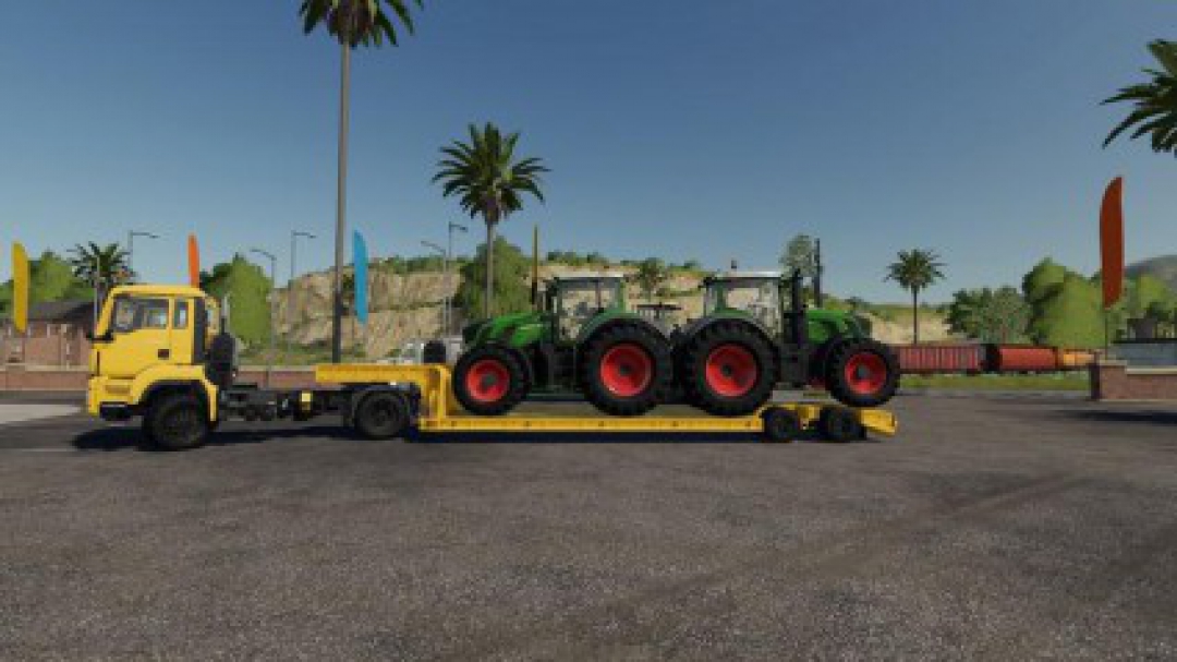 16Wheels Lowdeck Trailer v1.2.2.0