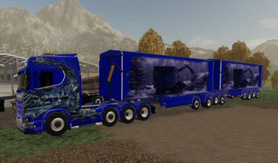 Woodchips trailer v2.0