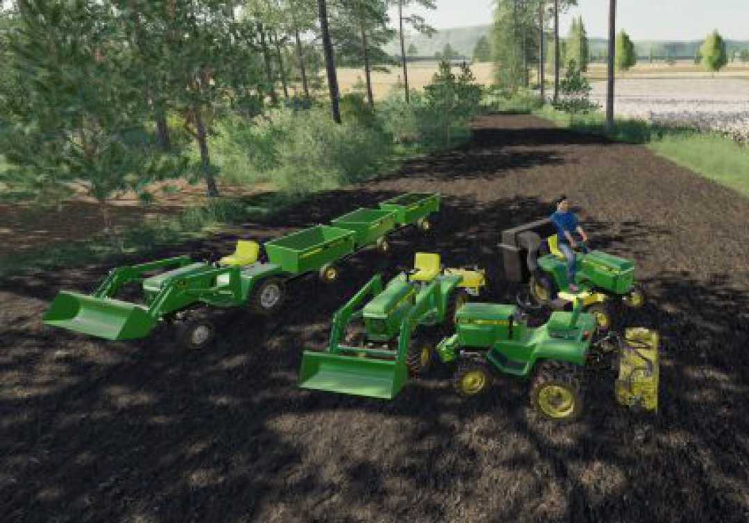 John Deere 332 Mod Pack V1