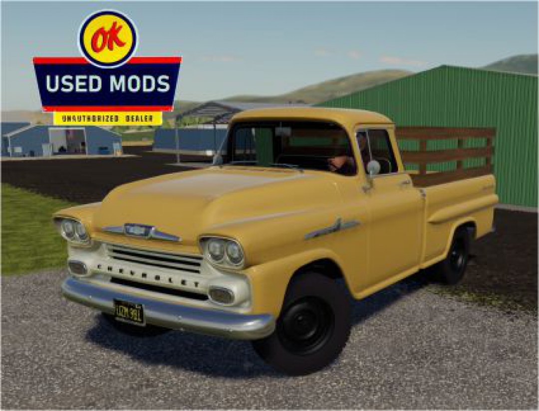 1958 Chevy Apache Task-Force V1.0 edit by OKUSEDMODS