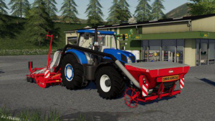 New Holland T7 SWB TIER4A v2.0 category: Tractors