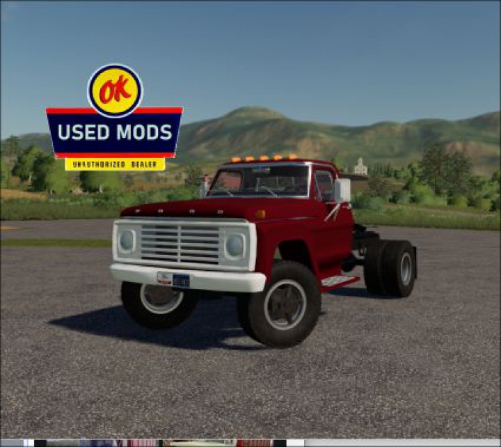 fs19-mods, 1967 Ford F600 Semi V3.0 - By OKUSEDMODS