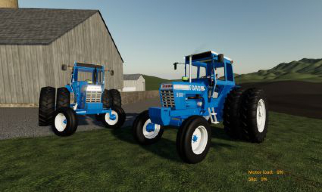 Ford 9600 Cab Tractor V1.01