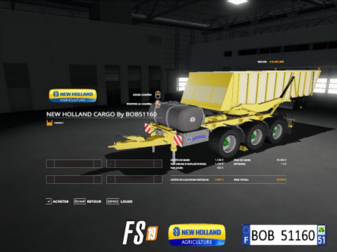 New HOLLAND CARGO By BOB51160 v1.0.0.2