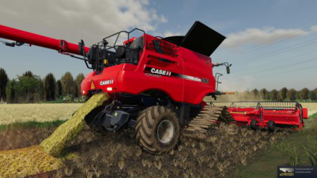 Case Axial-Flow 9240 steel tracks v2.0