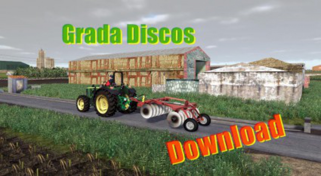 Disc harrow red v1.0