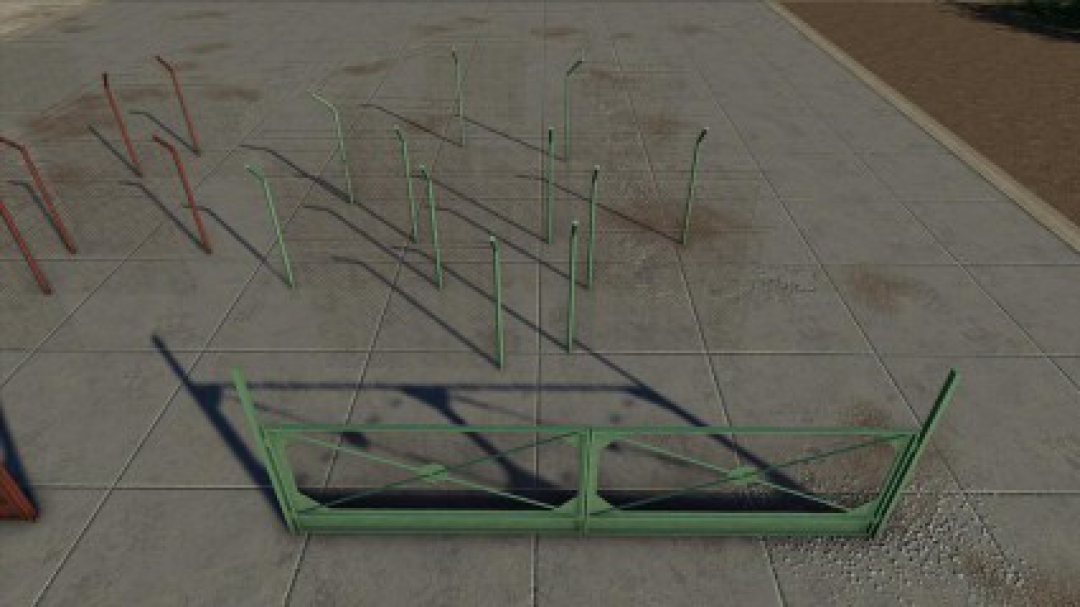 Concrete And Metal Fences Pack v1.0.0.0