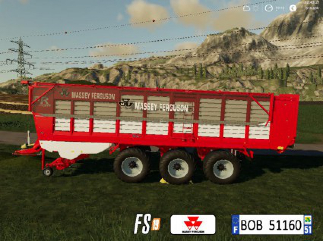 Massey Ferguson FR600CV by BOB51160 v1.0