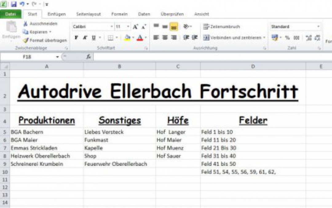 Autodrive Course for Ellerbach v0.7 Beta