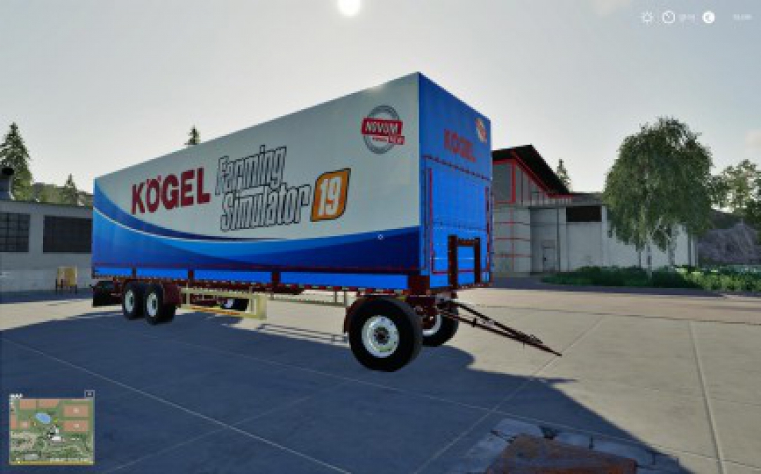 Kogel Autoloader Trailer 15m FS19 v1.0