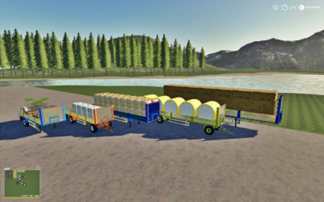 Kogel Autoloader Trailer 15m FS19 v1.0