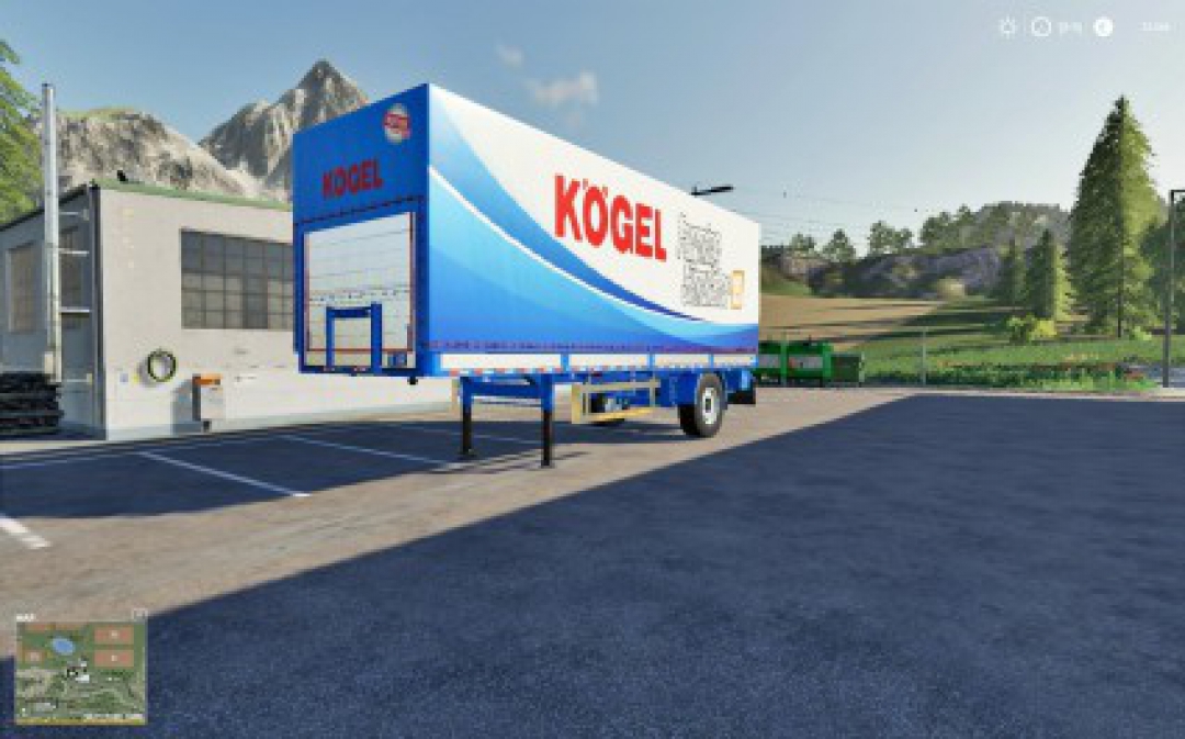 Kogel Autoloader Semitrailer 10m FS19 v1.0