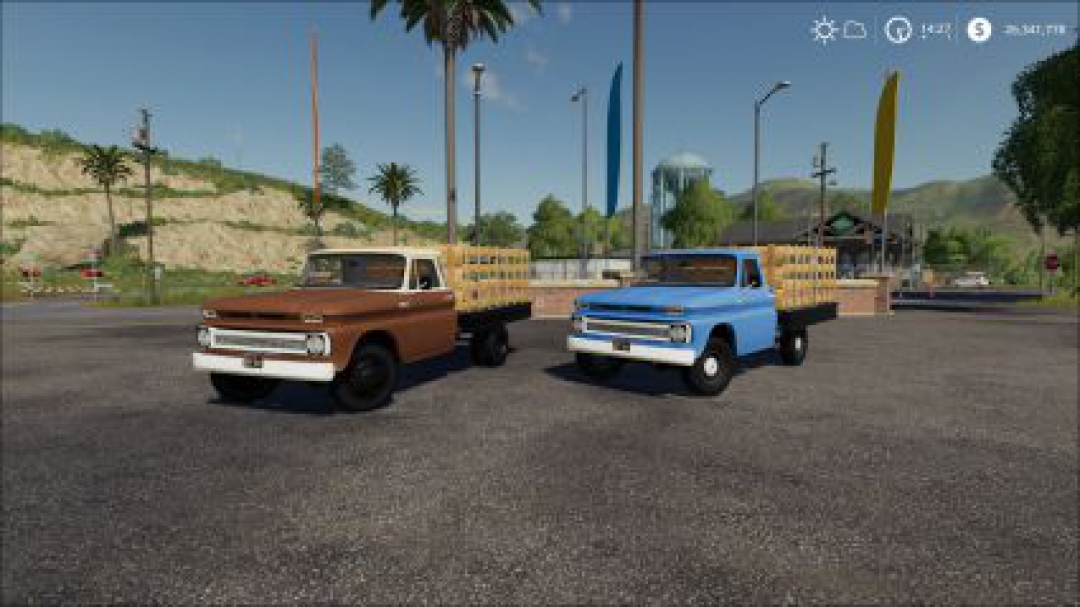 1966 Chevy C30 Flatbed V3.0- OKUSEDMODS Edit